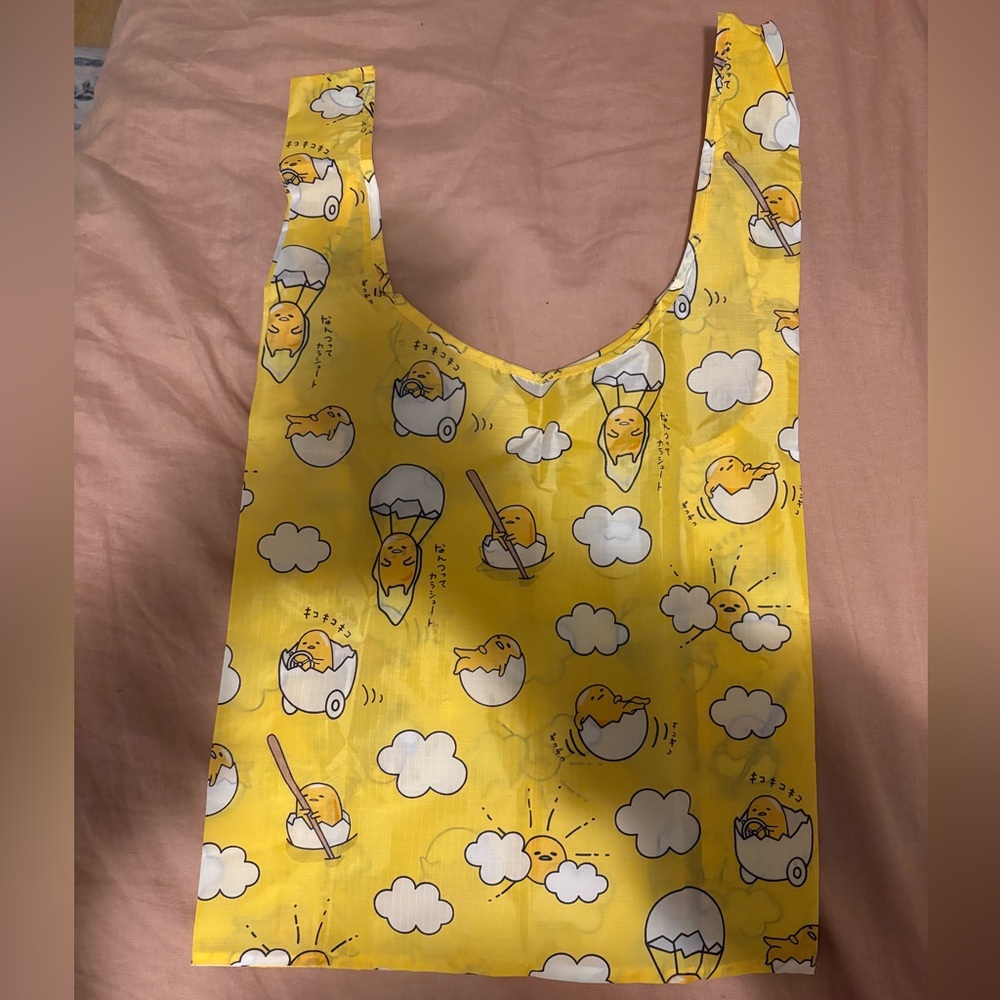 BAGGU Yellow Gudetama Standard Bag